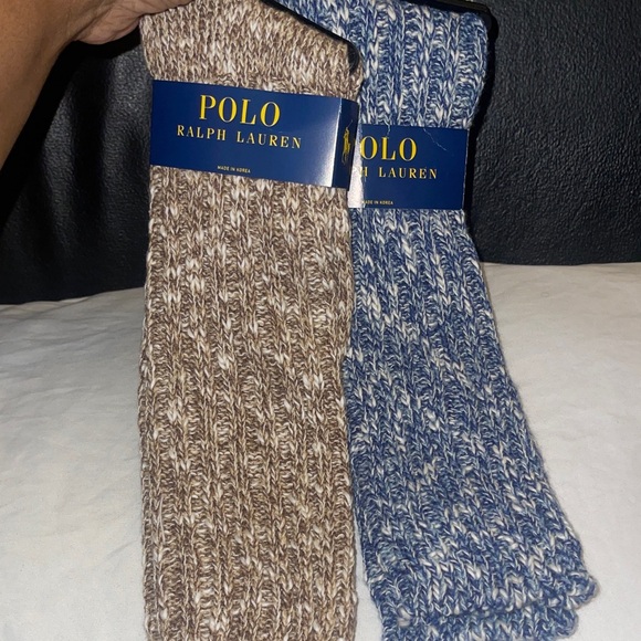 Polo Ralph Lauren Other - Polo Ralph Lauren Women Knit Socks Fit 9-11 Shoe Size 4- 10 1/2 NWT